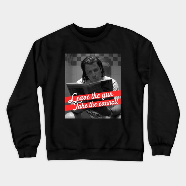 Vincent Vega leave the gun Crewneck Sweatshirt by TKsuited